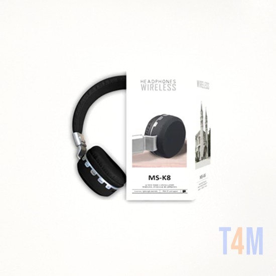 AURICULAR BLUETOOTH INALÁMBRICO MS-K8 NEGRO